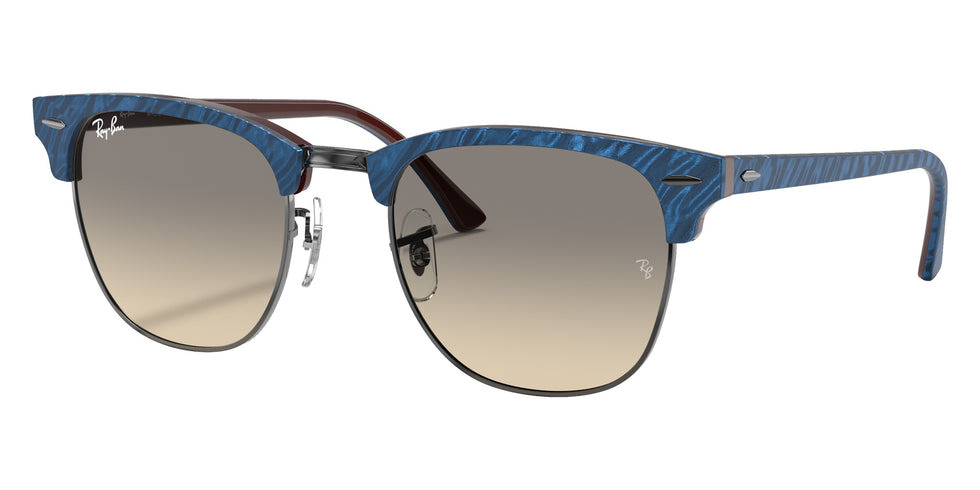 Ray-Ban RB3016 Clubmaster Marble 131032 49 - Blue #id:rb3016131032_s:100105