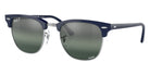 Ray-Ban RB3016 Clubmaster 1366G6 51 - Blue on Silver / Silver/Blue Polarized+ Mirrored #id:rb30161366g6_s:102105