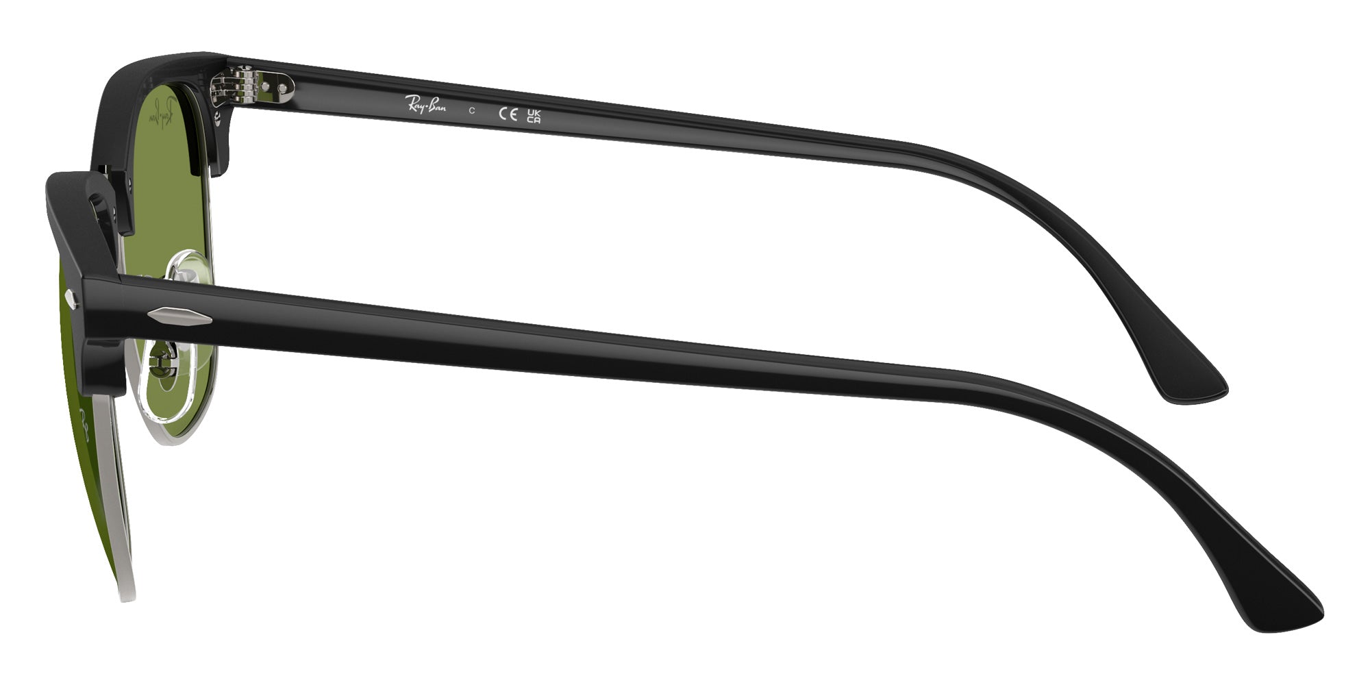 Ray-Ban RB3016 Clubmaster Classic 601S4E 51 - Matte Black on Black #id:rb3016601s4e_s:100110