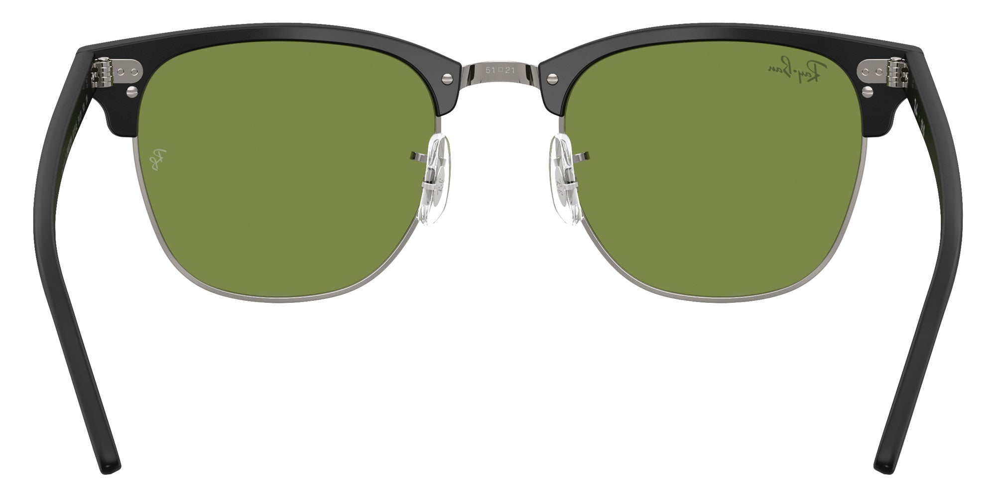Ray-Ban RB3016 Clubmaster Classic 601S4E 51 - Matte Black on Black #id:rb3016601s4e_s:100115