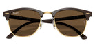 Ray-Ban RB3016 Clubmaster Classic 687853 51 - Brown & Gold #id:rb3016687853_s:102125