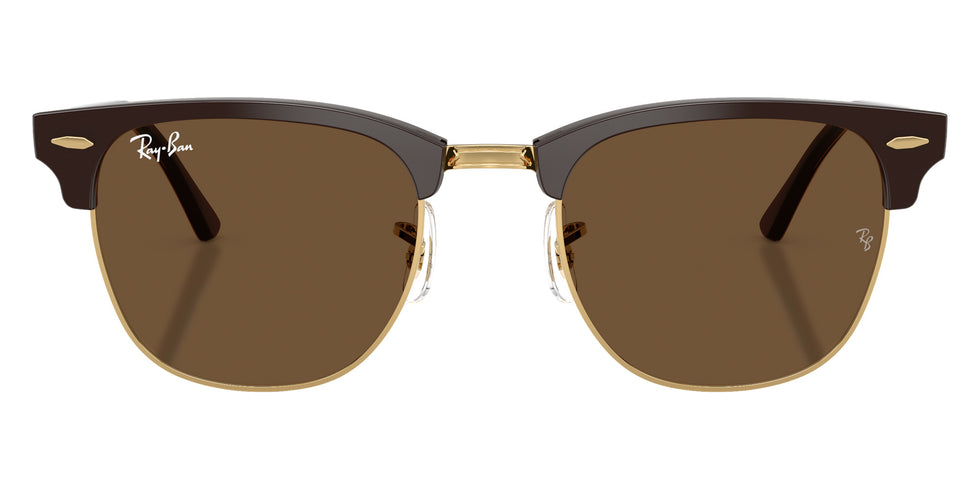 Ray-Ban RB3016F Clubmaster Classic 687853 55 - Brown & Gold #id:rb3016f687853_s:102100