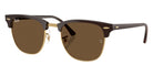 Ray-Ban RB3016F Clubmaster Classic 687853 55 - Brown & Gold #id:rb3016f687853_s:102105