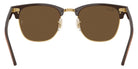 Ray-Ban RB3016F Clubmaster Classic 687853 55 - Brown & Gold #id:rb3016f687853_s:102115
