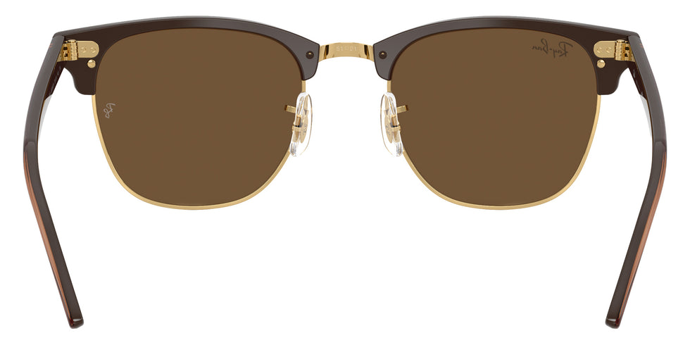 Ray-Ban RB3016F Clubmaster Classic 687853 55 - Brown & Gold #id:rb3016f687853_s:102115