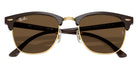 Ray-Ban RB3016F Clubmaster Classic 687853 55 - Brown & Gold #id:rb3016f687853_s:102125