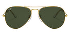 Ray-Ban RB3025 Aviator Classic 001 58 - Gold / Green Classic G-15 #id:rb3025001_s:100100