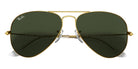 Ray-Ban RB3025 Aviator Classic 001 58 - Gold / Green Classic G-15 #id:rb3025001_s:100125