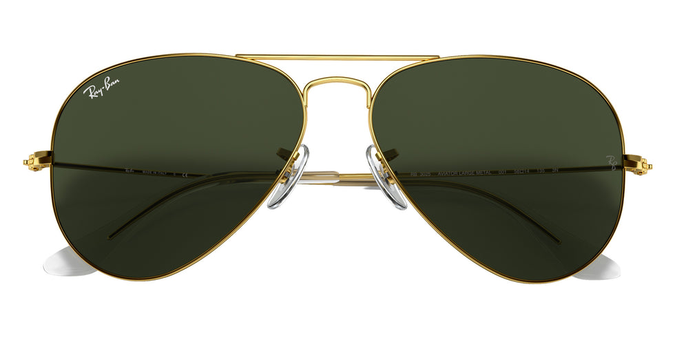 Ray-Ban RB3025 Aviator Classic 001 58 - Gold / Green Classic G-15 #id:rb3025001_s:100125
