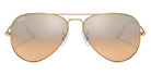 Ray-Ban RB3025 Aviator Gradient 001/3E 55 - Arista Gold / Silver/Pink Mirrored #id:rb30250013e_s:100100