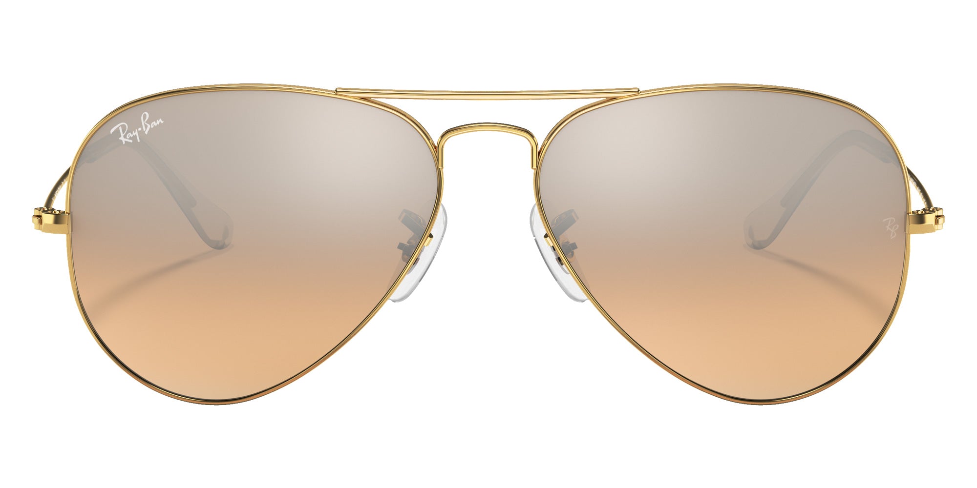 Ray-Ban RB3025 Aviator Gradient 001/3E 55 - Arista Gold / Silver/Pink Mirrored #id:rb30250013e_s:100100