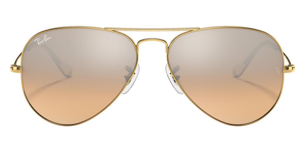 Ray-Ban RB3025 Aviator Gradient 001/3E 55 - Arista Gold / Silver/Pink Mirrored #id:rb30250013e_s:100100