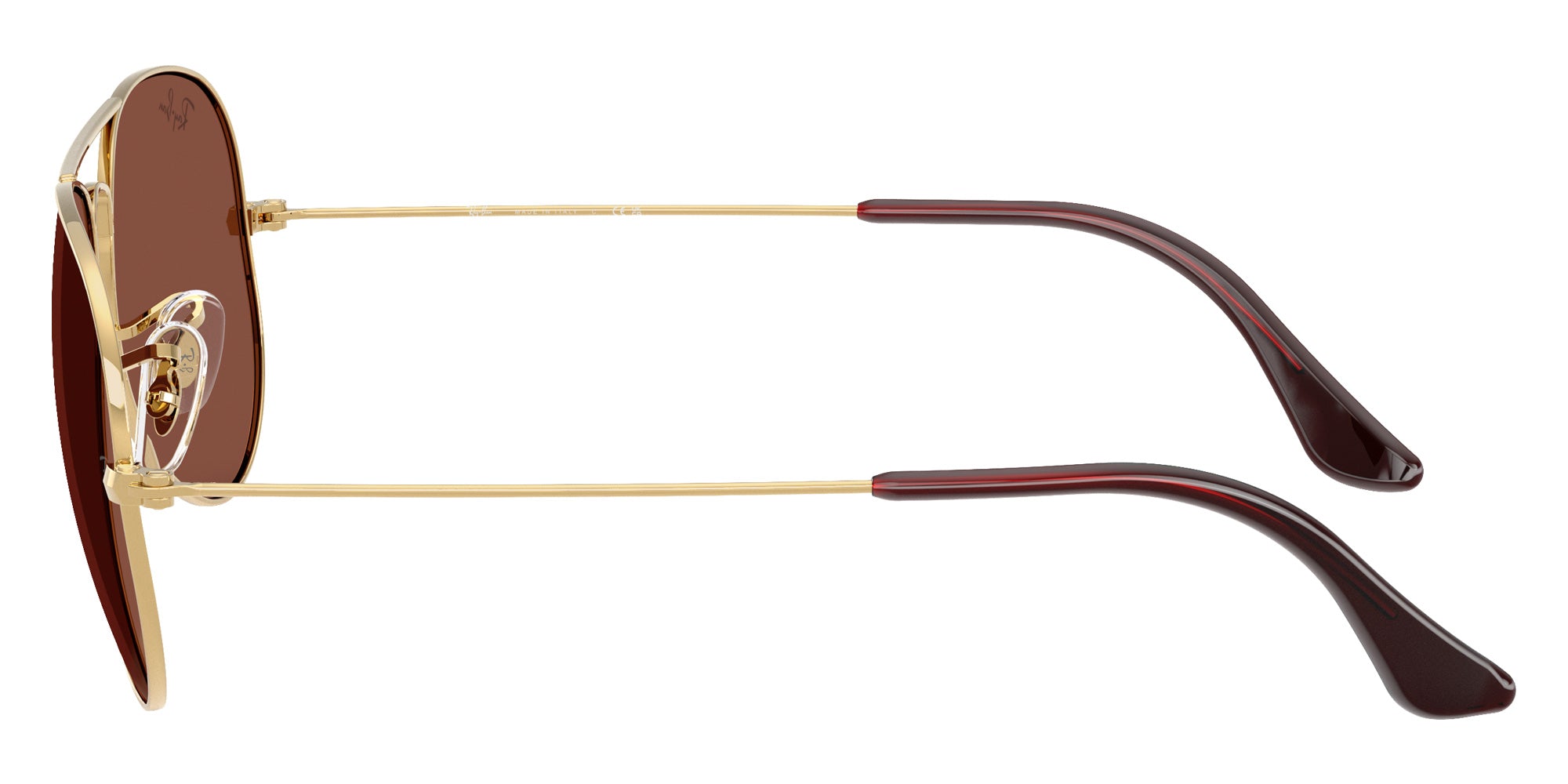 Ray-Ban RB3025 Aviator Large Metal 001/C5 58 - Arista Gold / Red #id:rb3025001c5_s:104110