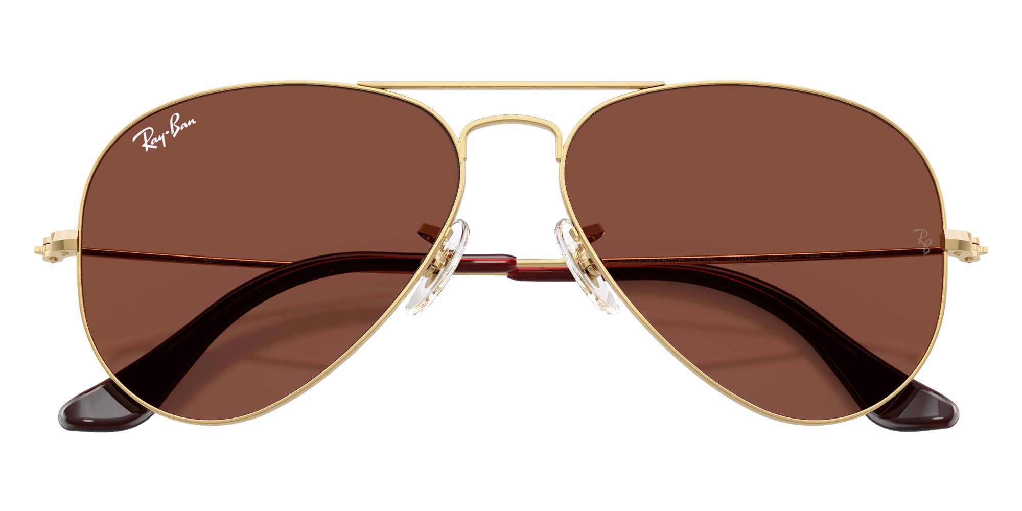 Ray-Ban RB3025 Aviator Large Metal 001/C5 58 - Arista Gold / Red #id:rb3025001c5_s:104125