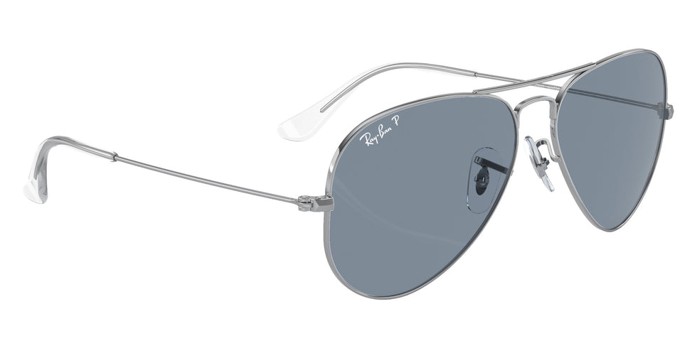 Ray-Ban RB3025 Aviator Classic 003/02 55 - Silver / Blue Polarized #id:rb302500302_s:100120