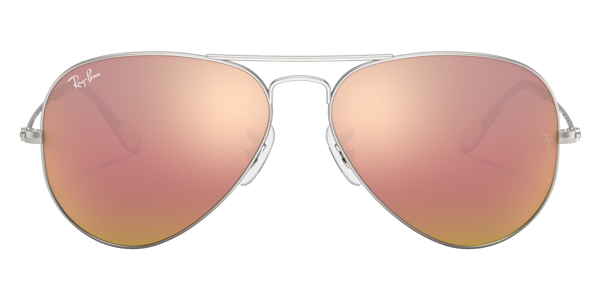 Ray-Ban RB3025 Aviator Flash Lenses 019/Z2 55 - Silver / Copper Flash Mirrored #id:rb3025019z2_s:100100