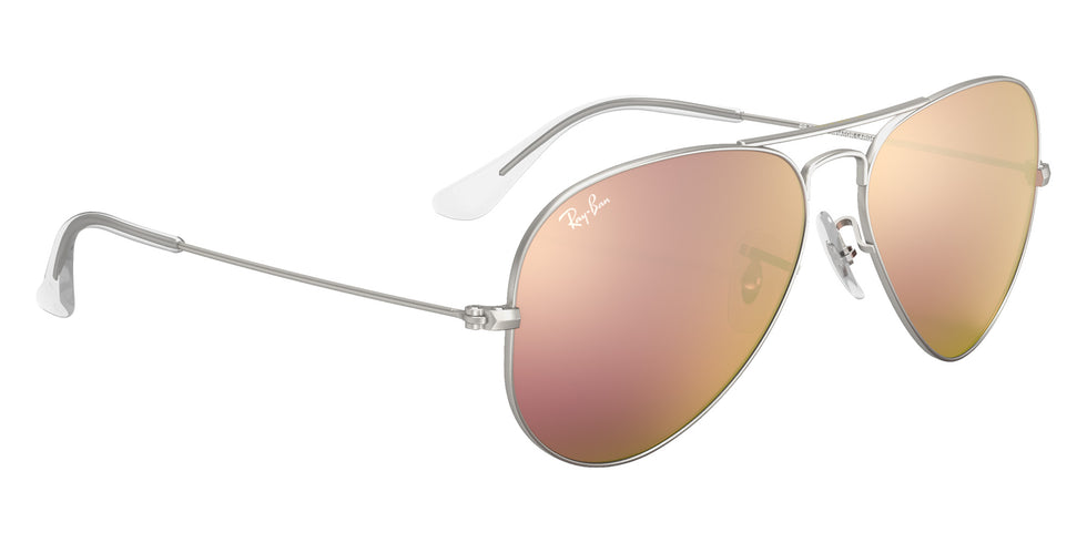 Ray-Ban RB3025 Aviator Flash Lenses 019/Z2 55 - Silver / Copper Flash Mirrored #id:rb3025019z2_s:100120