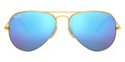 Ray-Ban RB3025 Aviator Flash Lenses 112/17 62 - Gold / Blue Flash Mirrored #id:rb302511217_s:104100