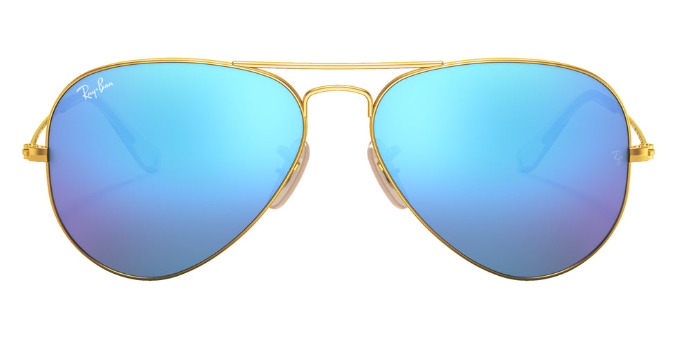 Ray-Ban RB3025 Aviator Flash Lenses 112/17 62 - Gold / Blue Flash Mirrored #id:rb302511217_s:104100
