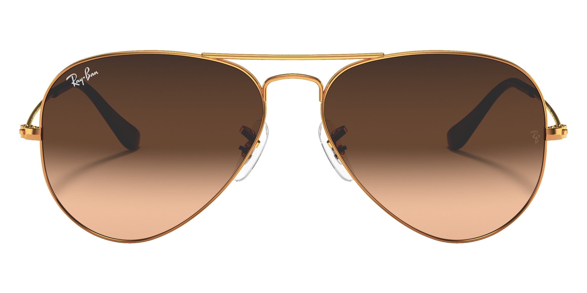 Ray-Ban RB3025 Aviator Gradient 9001A5 55 - Light Brown / Pink/Brown #id:rb30259001a5_s:104100
