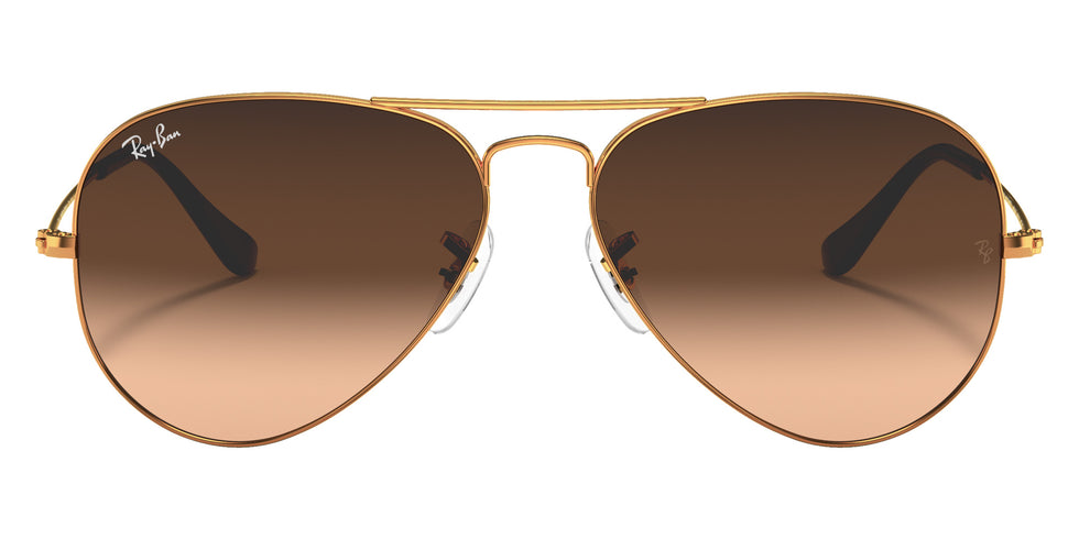 Ray-Ban RB3025 Aviator Gradient 9001A5 55 - Light Brown / Pink/Brown #id:rb30259001a5_s:104100