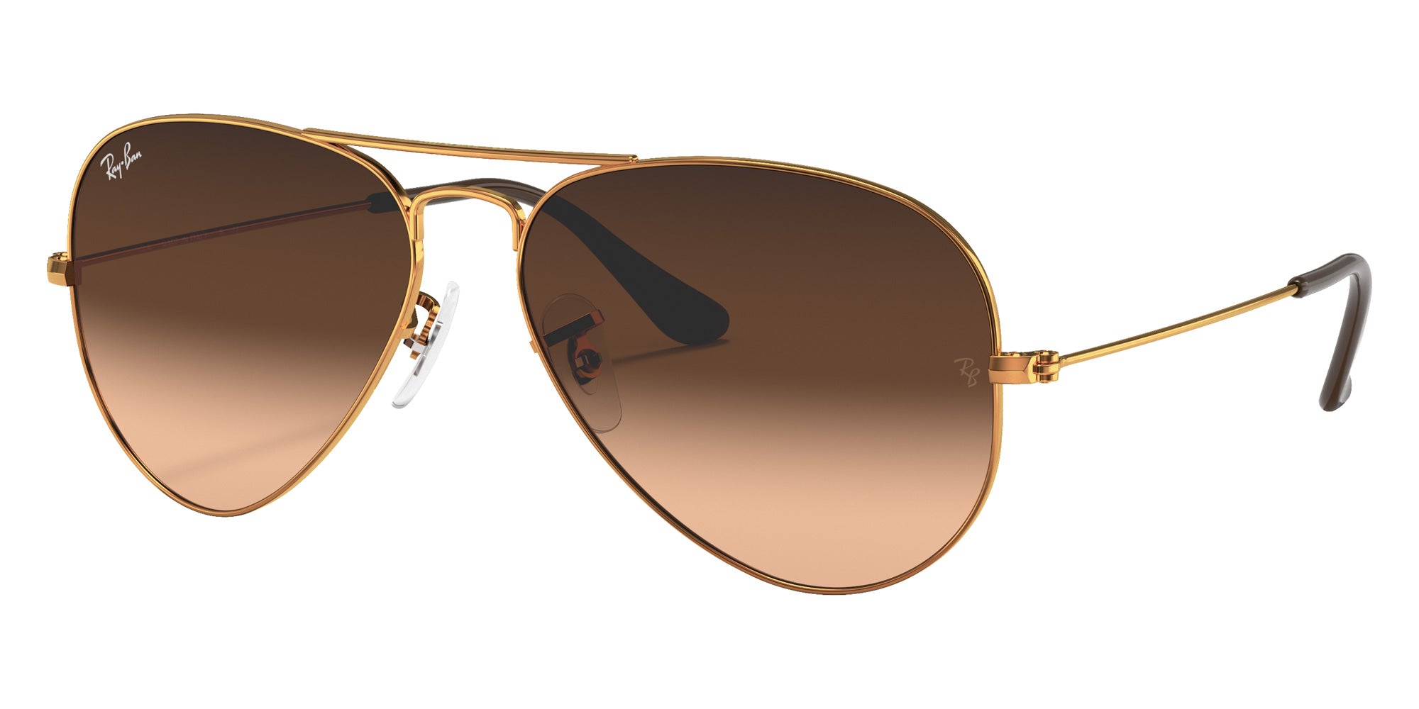 Ray-Ban RB3025 Aviator Gradient 9001A5 55 - Light Brown / Pink/Brown #id:rb30259001a5_s:104105