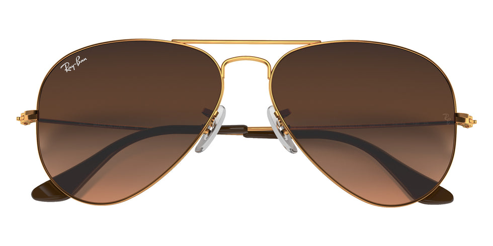 Ray-Ban RB3025 Aviator Gradient 9001A5 55 - Light Brown / Pink/Brown #id:rb30259001a5_s:104125