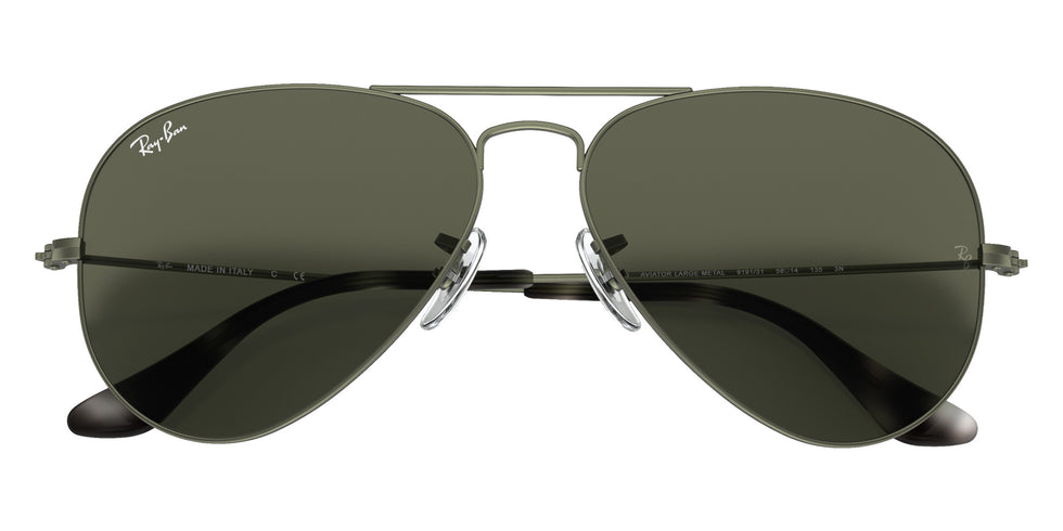 Ray-Ban RB3025 Aviator Classic 919131 58 - Transparent Green / G-15 Green #id:rb3025919131_s:100125