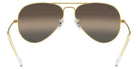 Ray-Ban RB3025 Aviator Chromance 9196G3 55 - Gold / Silver/Gray Mirrored Polarized #id:rb30259196g3_s:100115