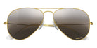 Ray-Ban RB3025 Aviator Chromance 9196G3 55 - Gold / Silver/Gray Mirrored Polarized #id:rb30259196g3_s:100125