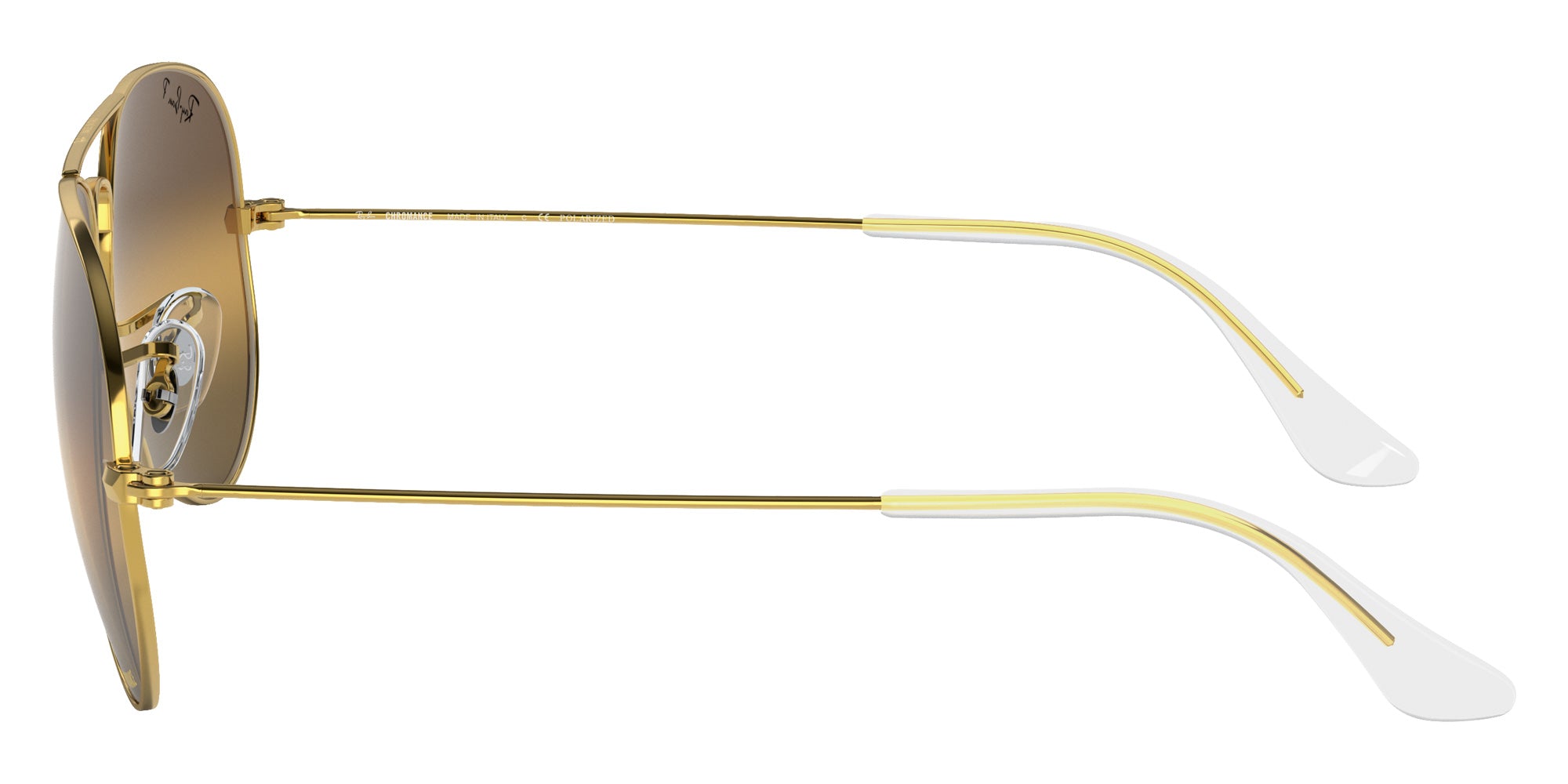 Ray-Ban RB3025 Aviator Chromance 9196G5 62 - Gold / Silver/Brown Mirrored Polarized #id:rb30259196g5_s:102110