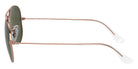 Ray-Ban RB3025 Aviator Rose Gold 920231 55 - Rose Gold / Green #id:rb3025920231_s:100110