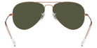 Ray-Ban RB3025 Aviator Rose Gold 920231 55 - Rose Gold / Green #id:rb3025920231_s:100115