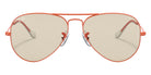 Ray-Ban RB3025 Aviator Solid Evolve 9221T2 58 - Red / Light Brown/Gray Evolve Photochromic #id:rb30259221t2_s:100100