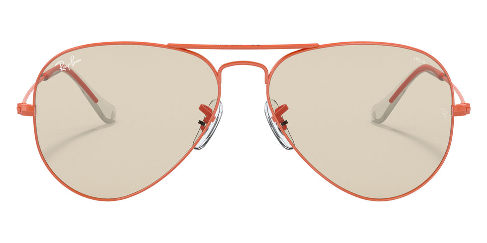 Ray-Ban RB3025 Aviator Solid Evolve 9221T2 58 - Red / Light Brown/Gray Evolve Photochromic #id:rb30259221t2_s:100100