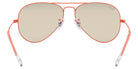 Ray-Ban RB3025 Aviator Solid Evolve 9221T2 58 - Red / Light Brown/Gray Evolve Photochromic #id:rb30259221t2_s:100115
