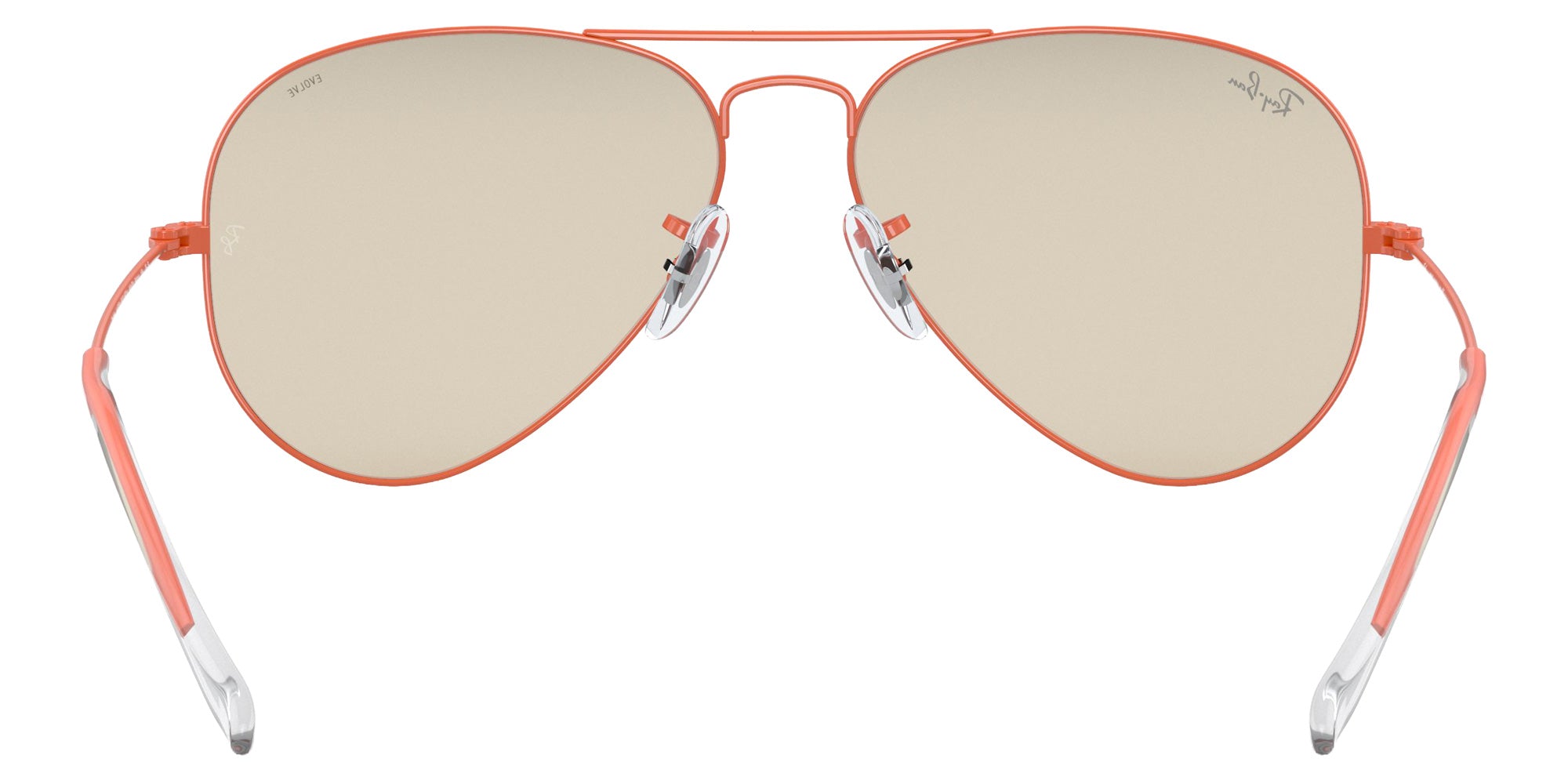 Ray-Ban RB3025 Aviator Solid Evolve 9221T2 58 - Red / Light Brown/Gray Evolve Photochromic #id:rb30259221t2_s:100115