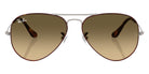 Ray-Ban RB3025 Aviator Large Metal 92700A 62 - Havana on Gunmetal / Brown Vintage Gradient Black #id:rb302592700a_s:108100