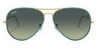 Ray-Ban RB3025JM Aviator Full Color Legend 9196BH 58 - Green #id:rb3025jm9196bh_s:100100