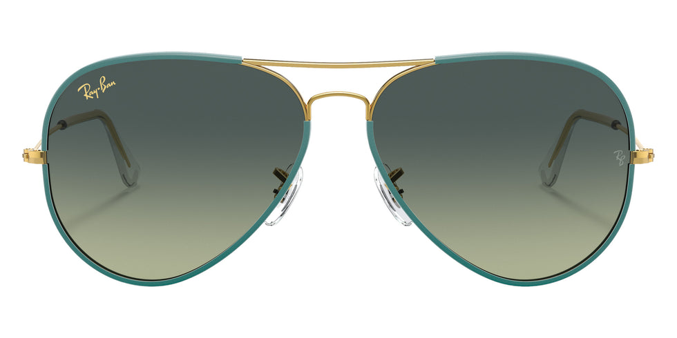 Ray-Ban RB3025JM Aviator Full Color Legend 9196BH 58 - Green #id:rb3025jm9196bh_s:100100