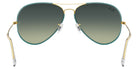 Ray-Ban RB3025JM Aviator Full Color Legend 9196BH 58 - Green #id:rb3025jm9196bh_s:100115