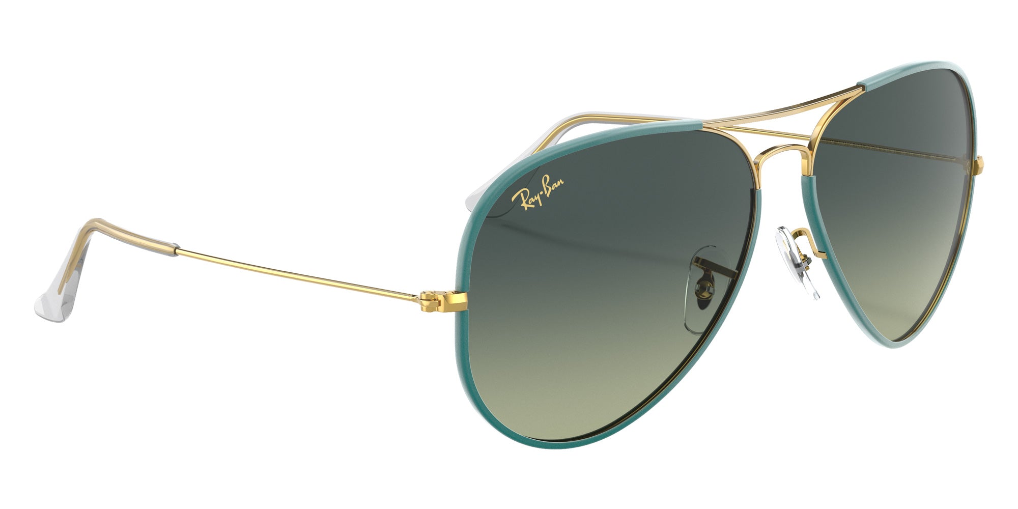 Ray-Ban RB3025JM Aviator Full Color Legend 9196BH 58 - Green #id:rb3025jm9196bh_s:100120
