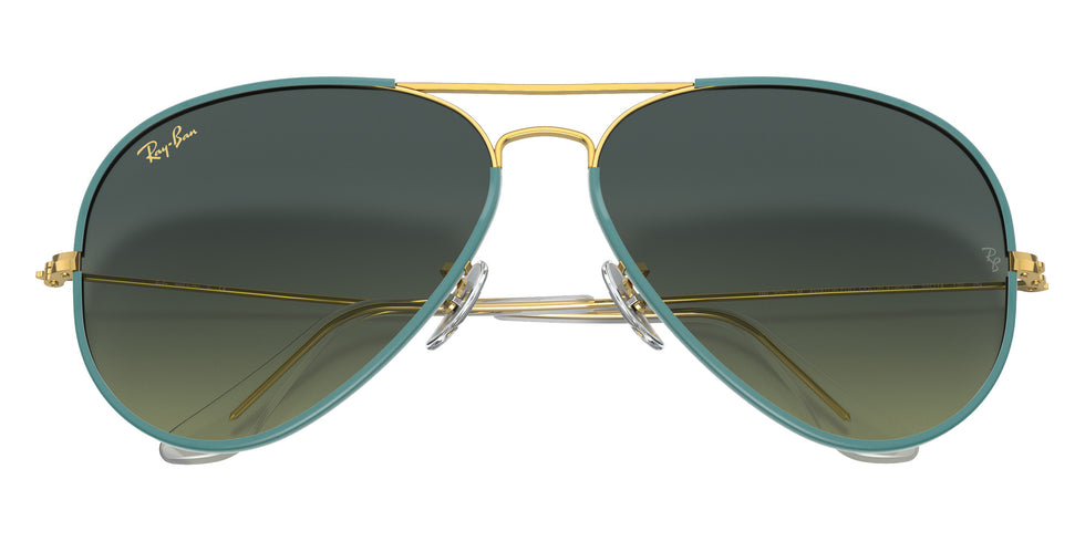 Ray-Ban RB3025JM Aviator Full Color Legend 9196BH 58 - Green #id:rb3025jm9196bh_s:100125