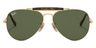 Ray-Ban RB3029 Outdoorsman Havana 181 62 - Arista Gold / G-15 Green #id:rb3029181_s:100100