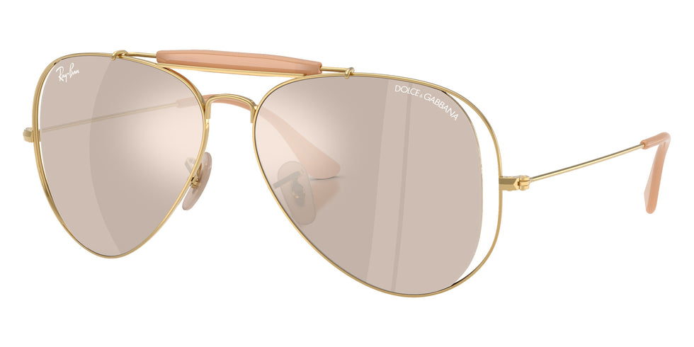 Ray-Ban RB3029M The Outdoorsman by DOLCE&GABBANA 001/0V 54 - Arista Gold #id:rb3029m0010v_s:100105