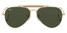 Ray-Ban RB3030 Outdoorsman L0216 58 - Arista Gold / G-15 Green #id:rb3030l0216_s:100100