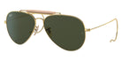 Ray-Ban RB3030 Outdoorsman L0216 58 - Arista Gold / G-15 Green #id:rb3030l0216_s:100105