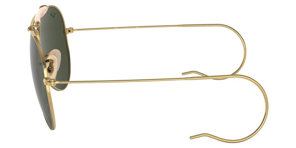 Ray-Ban RB3030 Outdoorsman L0216 58 - Arista Gold / G-15 Green #id:rb3030l0216_s:100110