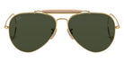 Ray-Ban RB3030 Outdoorsman | Aviation W3402 58 - Arista Gold / G-15 Green #id:rb3030w3402_s:100100