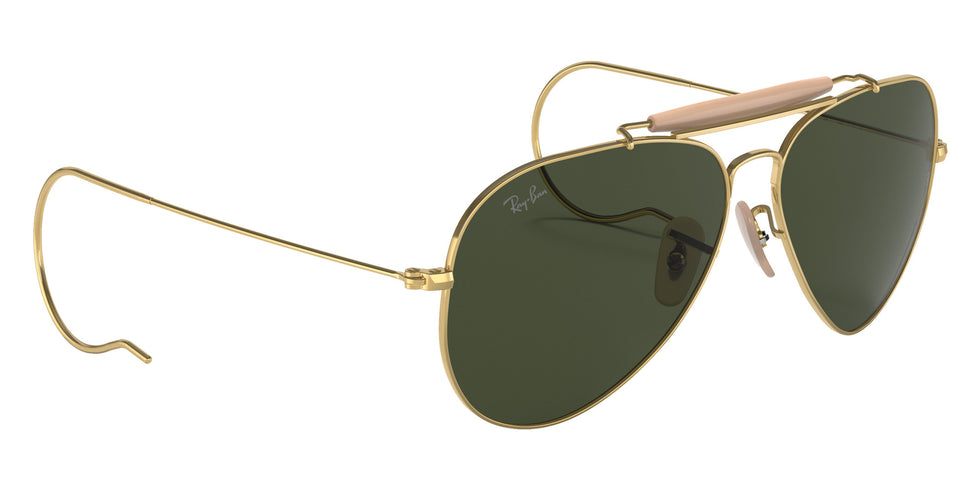 Ray-Ban RB3030 Outdoorsman | Aviation W3402 58 - Arista Gold / G-15 Green #id:rb3030w3402_s:100125